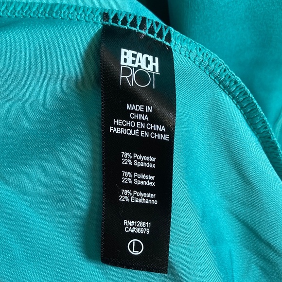 🎄Gift Idea! NWT Beach Riot Astrid Cut-Out Mini Dress in Crystal Coast - Picture 13 of 16